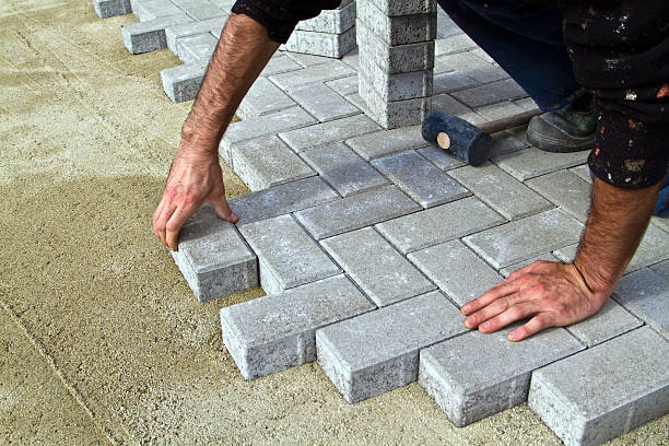 Cobblestone Driveway Pavers in Darlington, WI